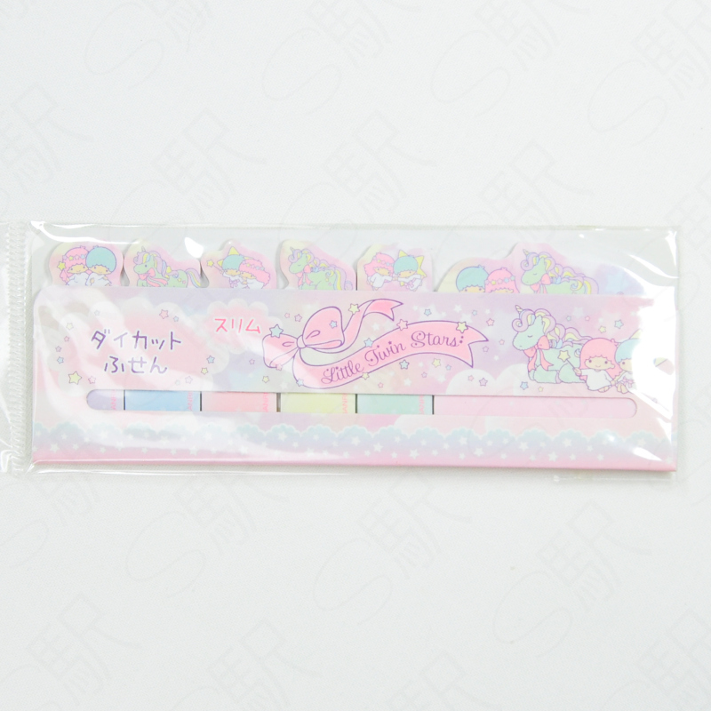 Sun-Star Stationery Sanrio Die-Cut Sticky Notes [S2803283] - Little Twin Stars